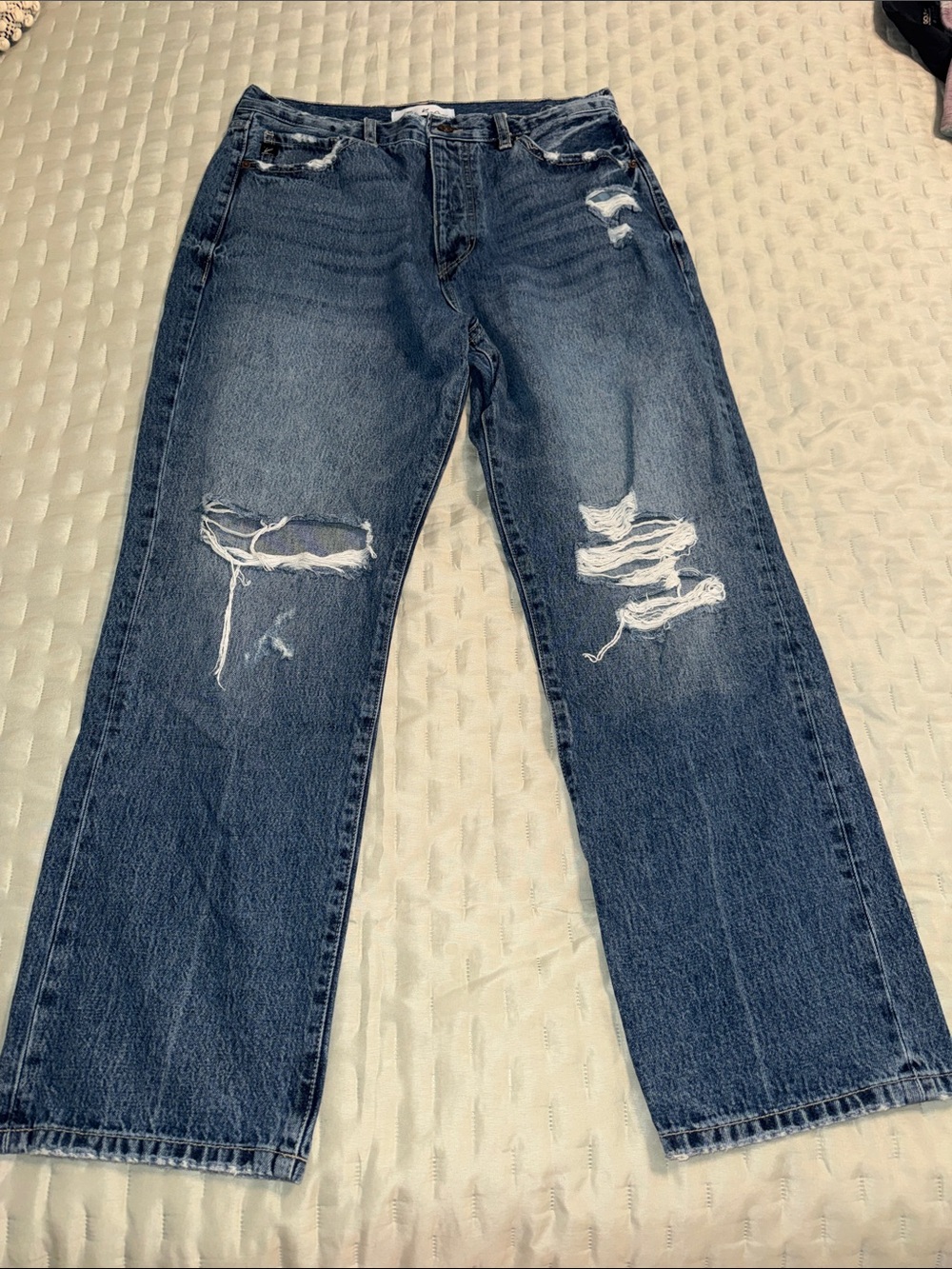 kancan Distressed Blue Denim Jeans junior 11/29